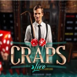 Live Craps game by Evolution – logo hosted on Casino sites