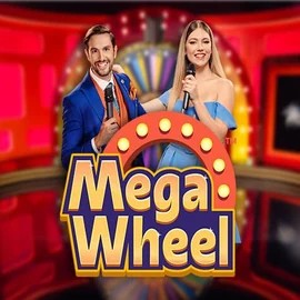 Mega Wheel slot logo by Pragmatic Play at Casino sites