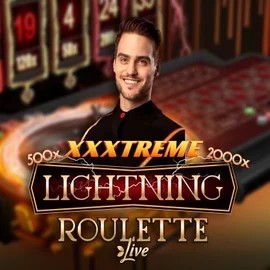 XXXtreme Lightning Roulette online game logo by Evolution on casinositesuk.it.com